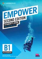 Učebnice v jazykovém kurzu Intenzivní týdenní kurz angličtiny v Telči - Mírně pokročilí  - Empower B1 Pre-intermediate 2nd edition 