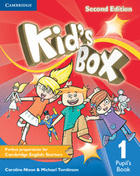 Učebnice v jazykovém kurzu Angličtina pro děti od 06 do 12 let - Kid´s Box 1 Second Edition