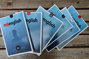 Učebnice používaná v jazykové škole  Empire Praha: DME - direct method for english