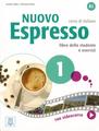 Učebnice používaná v jazykové škole  Società Dante Alighieri - specialista na italštinu: Nuovo Espresso 1