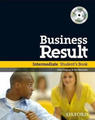 Učebnice používaná v jazykové škole  Jazyková škola Eskymák: Business Result Intermediate
