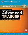 Učebnice používaná v jazykové škole  LONDON INSTITUTE PRAHA s.r.o.: Advanced Certificate Trainer