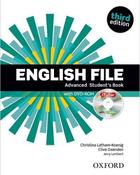 Učebnice v jazykovém kurzu Pomaturitní studium pro pokročilé 2024/2025 (B2/C1) - English File 3rd edition Advanced SB+WB
