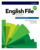 Učebnice v jazykovém kurzu Denní pomaturitní studium anglického jazyka 2024/2025 - English File 4th edition Intermediate