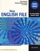 Učebnice v jazykovém kurzu Intenzivní konverzační kurz angličtiny v Pardubicích: pá-so 1x v měsíci; říjen až červen - New English File Pre-intermediate
