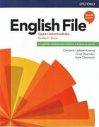 Učebnice v jazykovém kurzu Intenzivní týdenní kurz angličtiny v Telči - Pokročilí - English File 4th edition Upper-intermediate