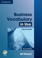 Učebnice používaná v jazykové škole  Jazyková škola Eskymák: Business Vocabulary in Use 2nd Edition Intermediate