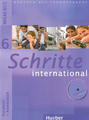 Učebnice používaná v jazykové škole  BIEB: Schritte International 6