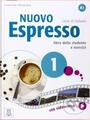 Učebnice používaná v jazykové škole  Radka Malá - Giramondo: Nuovo Espresso 1