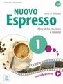 Učebnice používaná v jazykové škole Società Dante Alighieri - specialista na italštinu: Nuovo Espresso 1