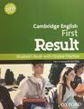 Učebnice používaná v jazykové škole  Jazyková škola ONLY4 s.r.o.: Cambridge English First Result SB