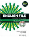 Učebnice používaná v jazykové škole  CHANNEL CROSSINGS: English File Intermediate 3rd Edition