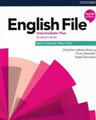 Učebnice používaná v jazykové škole  MKM - Jazyková škola: English File Intermediate Plus